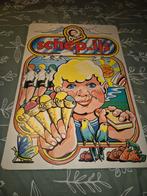 Oud vintage reclame bord okay ijs, Ophalen, Gebruikt, Reclamebord