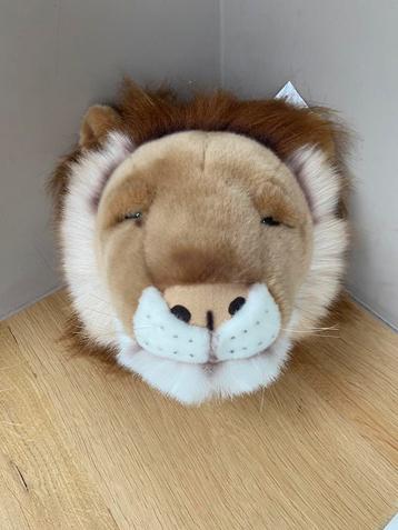 Wild & Soft leeuw Cesar dierenkop - NIEUW MET KAARTJE beschikbaar voor biedingen