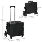 Winkelwagen Winkeltrolley, Trappenklimmer, Opvouwbaar,, Ophalen of Verzenden, Nieuw, Hard kunststof