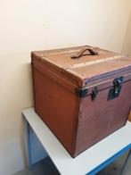 Vintage reiskoffer / hutkoffer / reisdekenkist / kist, Ophalen, Gebruikt, 50 tot 100 cm, .