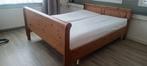 Grenen Ledikant 160x180-210, Ophalen, Gebruikt, Bruin, 210 cm