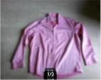 Heren overhemd strijkvrij mt 42 roze Cristian Berg., Kleding | Heren, Ophalen of Verzenden, Zo goed als nieuw, Halswijdte 41/42 (L)