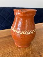 Workumer aardewerk kan/waterkan 18,5cm hoog Ringeloor motief, Antiek en Kunst, Antiek | Keramiek en Aardewerk, Ophalen of Verzenden