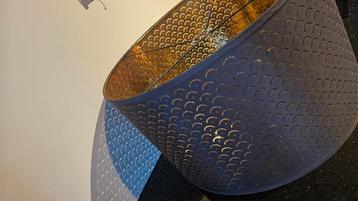 Ikea Nymö Lampenkap eettafel Zwart/Goud 59cm beschikbaar voor biedingen