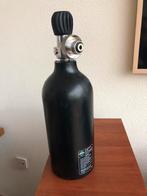 1 liter fles voor opblazen ballon met Din aansluiting, Watersport en Boten, Ophalen of Verzenden, Nieuw, Duikfles