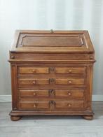 Secretaire eiken hout, Ophalen, Gebruikt