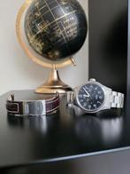 Oris Big Crown Crown Worldtimer, Overige merken, Leer, Oris@info.ch, Nieuw