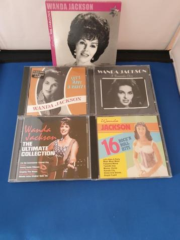 Diverse cd's Wanda Jackson - 5 stuks beschikbaar voor biedingen