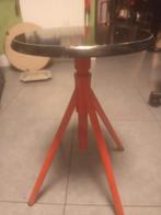 Houten Kruk - Rood Zwart - Gratis Ophalen, Ophalen