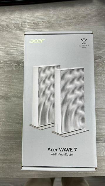 2x Acer Wave 7, wifi 7 Mesh Router, EU plug, dual pack beschikbaar voor biedingen