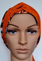 Chemo/haarverlies tricot muts met sjaal no 38 A., Maat 42/44 (L), Nieuw, Ophalen of Verzenden, Muts