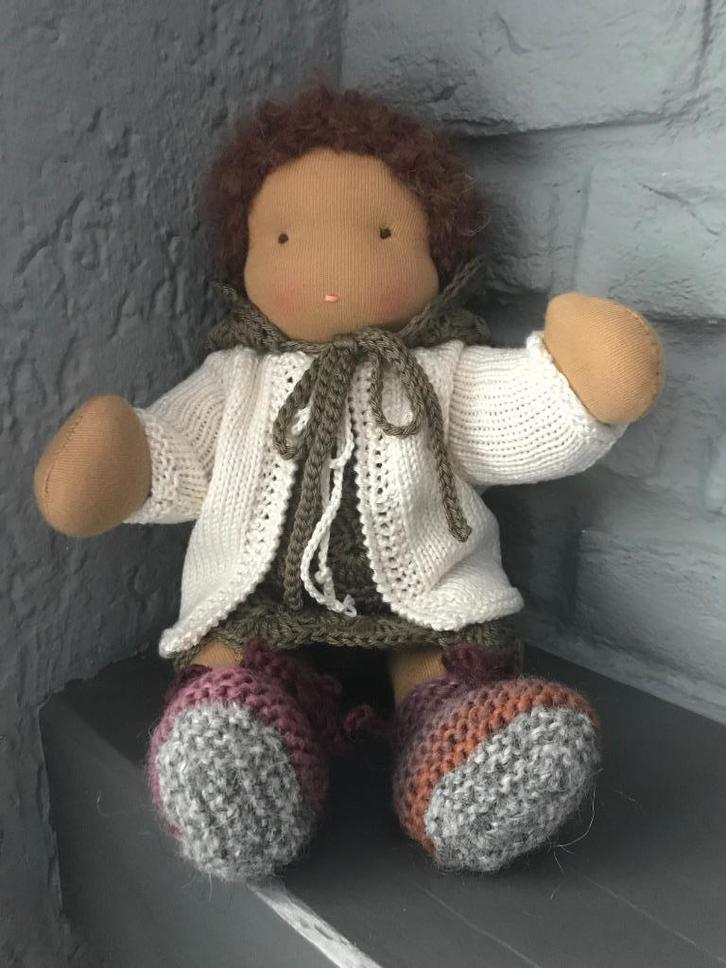 Zonnekindpop Babypop 3 / 30cm / Antroposofische pop, Kinderen en Baby's, Speelgoed | Poppen, Nieuw, Babypop, Ophalen of Verzenden