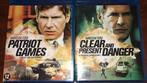 Patriot games + clear and present danger - Harrison ford, Ophalen, Zo goed als nieuw, Actie