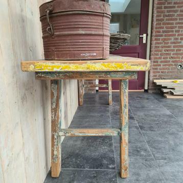 Teakhouten sidetable, br 240 cm, aura peeperkorn, india beschikbaar voor biedingen