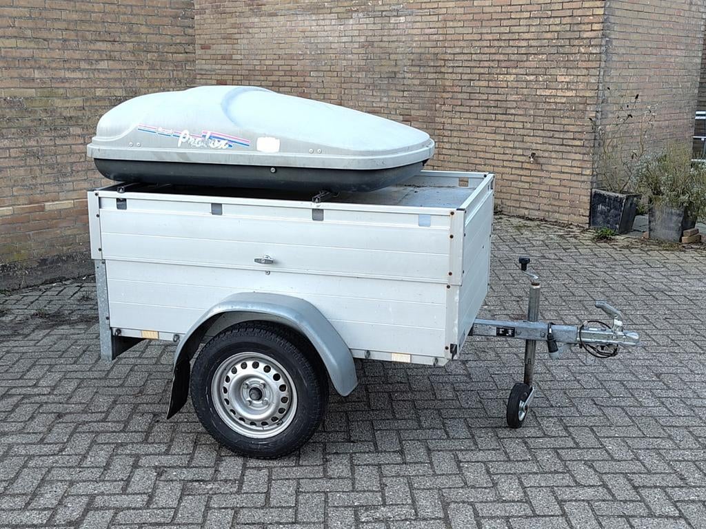 Anssems bagagekar met dakkoffer, Ophalen