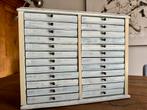 Vintage Fournituren Kastje, Gebruikt, Met lade(s), 25 tot 50 cm, Overige houtsoorten