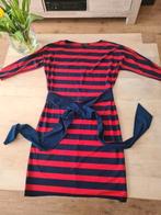 Prachtige travelstof jurk LaDress by Simone.Maat M.Nieuw, Maat 38/40 (M), Verzenden, Zwart, Nieuw