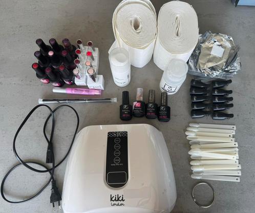 Gel nagel lamp + complete set, Sieraden, Tassen en Uiterlijk, Uiterlijk | Cosmetica en Make-up, Zo goed als nieuw, Handen en Nagels