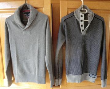 Tommy Hilfiger S en REPLAY L truien Z.G.A.NW. KATOEN en WOL beschikbaar voor biedingen