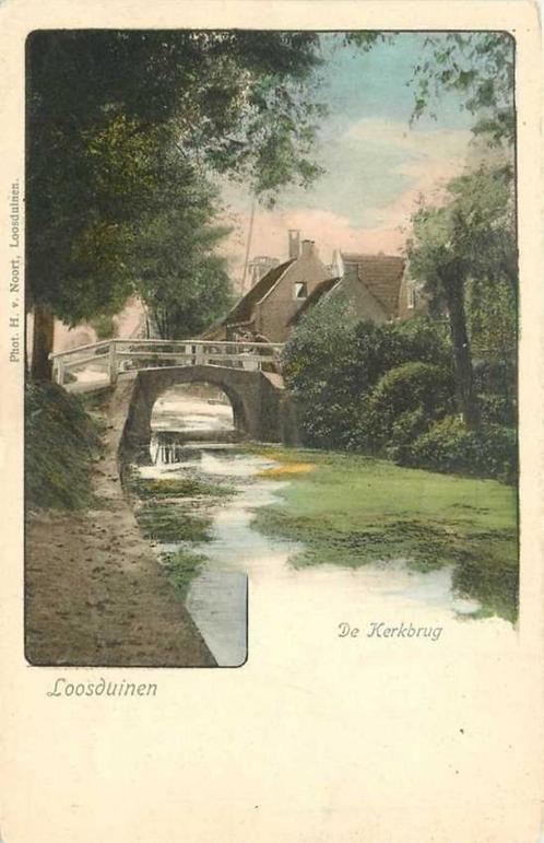 (300-062-025) Den Haag Loosduinen De Kerkbrug, Verzamelen, Ansichtkaarten | Nederland, Zuid-Holland, Verzenden