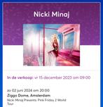 2x Nicki Minaj Amsterdam 02.06., Tickets en Kaartjes, Concerten | R&B en Hiphop, Juni, Twee personen