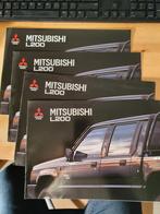 Mitsubishi L200 brochure 1991. 4stuks plus prijslijst 2st., Boeken, Auto's | Boeken, Nieuw, Ophalen of Verzenden, Mitsubishi