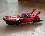 Lego technic 42089 power boat, Ophalen of Verzenden, Gebruikt, Complete set, Lego