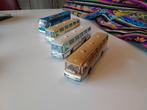4 touringcars schaal h0, Ophalen of Verzenden, Zo goed als nieuw, Bus of Vrachtwagen, Overige merken