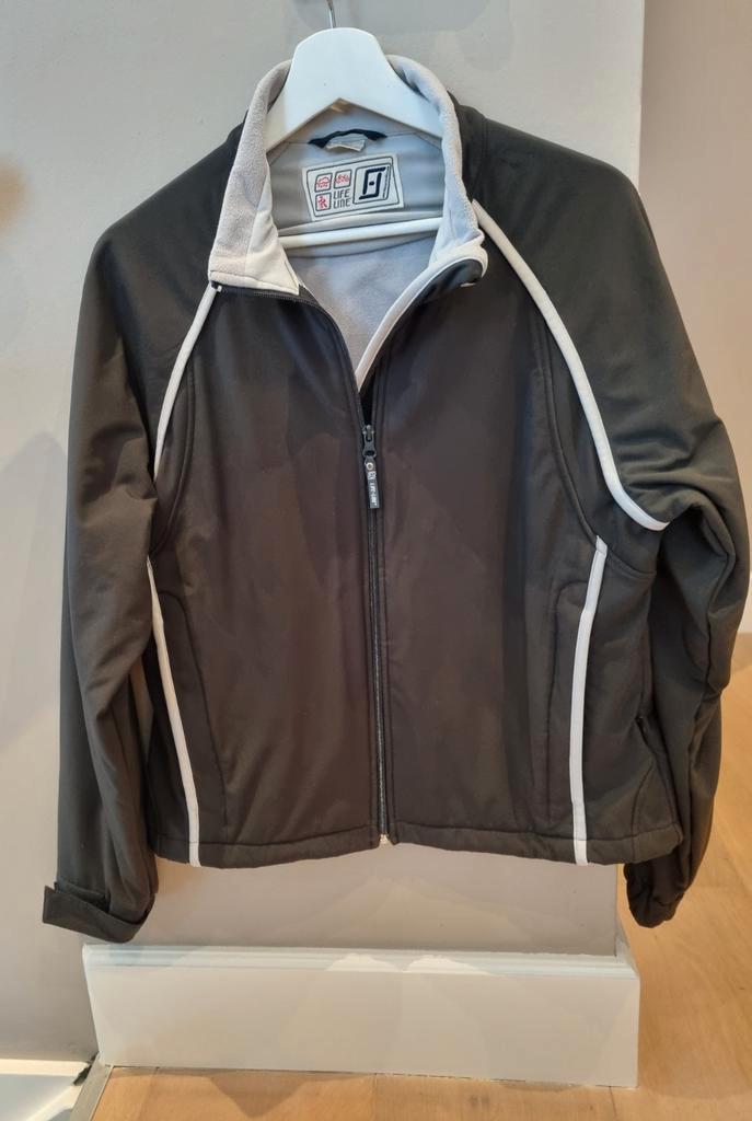 Dames softshell jas  "Life Line"  38/40, Kleding | Dames, Sportkleding, Zo goed als nieuw, Overige typen, Maat 38/40 (M), Zwart