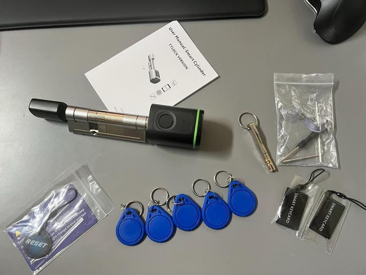 Slimme Cilinder TTlock - Nieuw!, Doe-het-zelf en Verbouw, Alarmsystemen, Nieuw, Overige typen, Raam of Deur, Draadloos, Ophalen of Verzenden