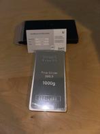Zilver baar 1KG stoneX, Postzegels en Munten, Edelmetalen en Baren, Ophalen of Verzenden, Zilver