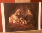 Ansichtkaart Rembrandt Jacob zegent Ephraim en Manasse, Verzenden, 1980 tot heden, Ongelopen, Overige thema's