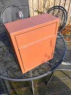Brievenbus, staal base okerbruin, Tuin en Terras, Ophalen of Verzenden, Zo goed als nieuw