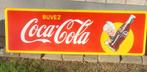 1954 Coca Cola Emaille bord, Ophalen of Verzenden