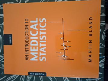 Medical Statistics by Martin Bland beschikbaar voor biedingen