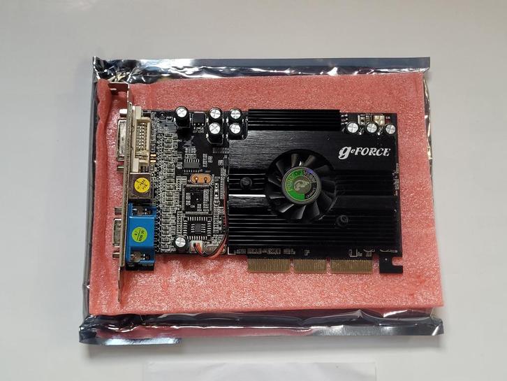 Zeldzame Point of View Nvidia FX 5500 256MB AGP – Met DVD, Computers en Software, Videokaarten, Gebruikt, Nvidia, AGP, Overige soorten