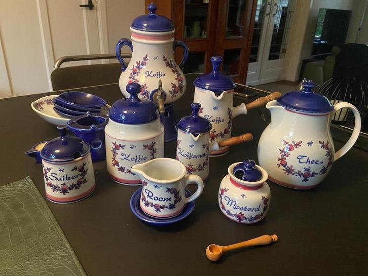 Zenith vintage keukengerei handbeschilderd, Huis en Inrichting, Keuken | Keukenbenodigdheden, Gebruikt, Ophalen of Verzenden