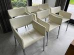 Studio Parade Lente BB - 6 eetkamer stoelen, Huis en Inrichting, Ophalen, Gebruikt, Wit, Design