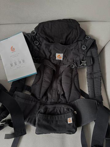 Ergobaby Omni 360 – Zwart – Topstaat met Doos & Handleiding beschikbaar voor biedingen