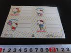 sticker Hello Kitty  strip, Ophalen, Zo goed als nieuw, Bedrijf of Vereniging