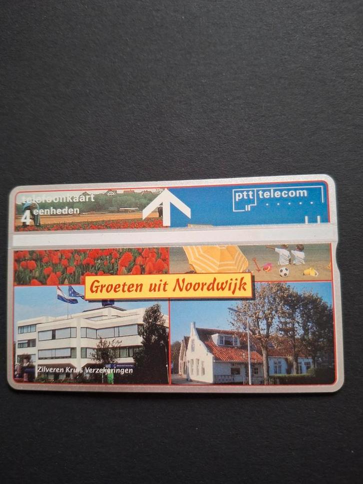 PTT Telecom Telefoonkaart - Groeten uit Noordwijk, Verzamelen, Telefoonkaarten, Ophalen of Verzenden