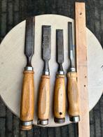 Beitels 2x24, 18 en 10 mm, Doe-het-zelf en Verbouw, Ophalen of Verzenden, Gebruikt