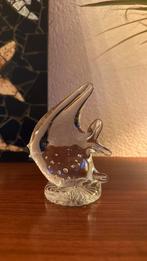 Vintage glazen maanvis., Antiek en Kunst, Ophalen of Verzenden