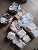 11 Wasbare luiers met toebehoren, Kinderen en Baby's, Badjes en Verzorging, Overige merken, Gebruikt, Overige typen, Ophalen of Verzenden
