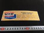 sticker UTD Mengvoeder K.S.W.B. Transport bv, Ophalen, Zo goed als nieuw