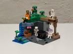 LEGO Minecraft The Skeleton Dungeon 21189, Ophalen of Verzenden, Zo goed als nieuw, Complete set, Lego