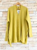 Masnada vest geel merino/cashmere, maat 38/40 - NP 746,-, Kleding | Dames, Truien en Vesten, Ophalen of Verzenden, Nieuw, Maat 38/40 (M)