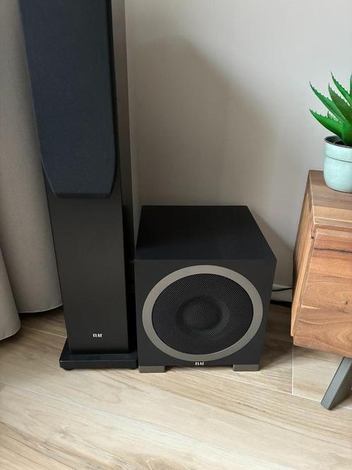 Elac S10EQ 10" 400watt hifi actieve subwoofer met bluetooth, Audio, Tv en Foto, Luidsprekers, Zo goed als nieuw, Subwoofer, 120 watt of meer
