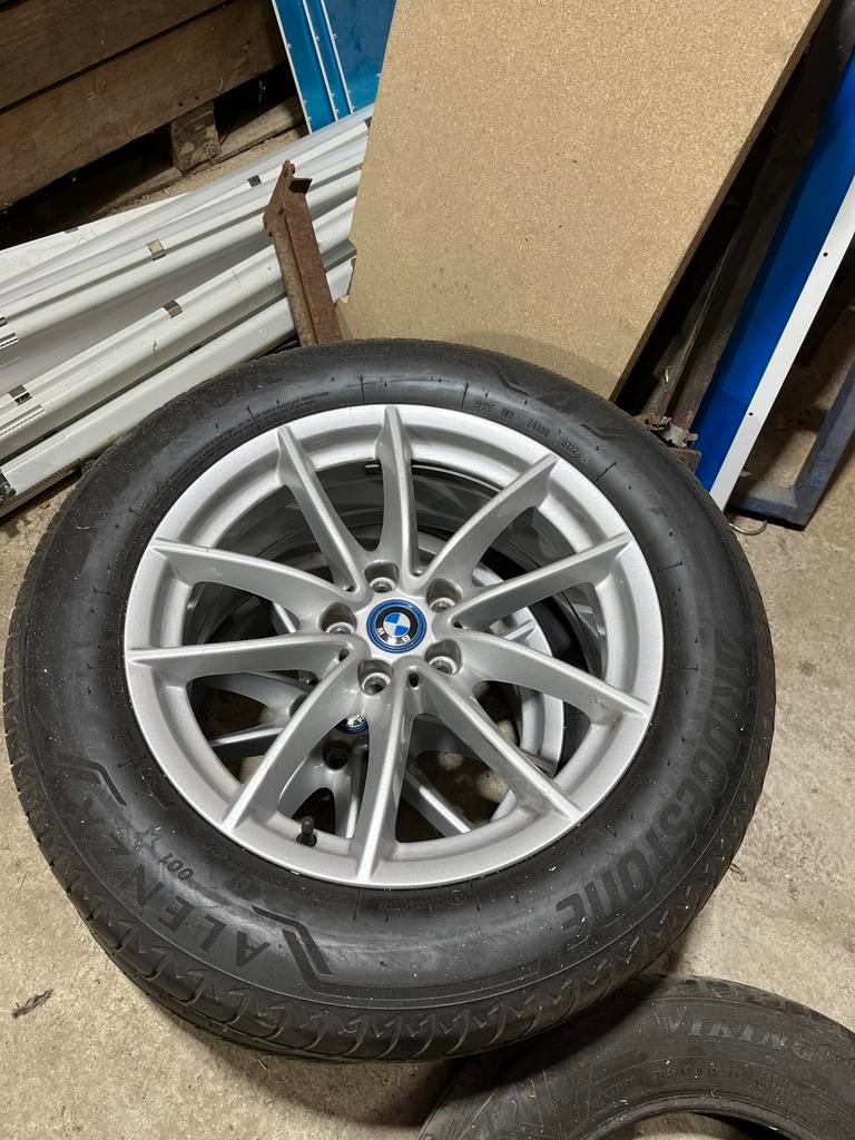 BMW Velgen met Zomerbanden 225/60R18, Auto-onderdelen, Ophalen, 18 inch, Gebruikt, Banden en Velgen