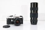 Pentax ME Super + Pentax 50mm lens + Chinon zoom lens + batt, Verzenden, Refurbished, Spiegelreflex, Pentax
